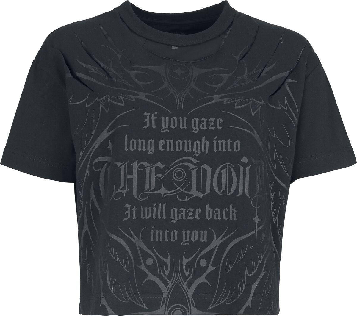 Gothic T-Shirt - The Void - S bis XXL - für Damen - Größe XL - schwarz - Frauen - female