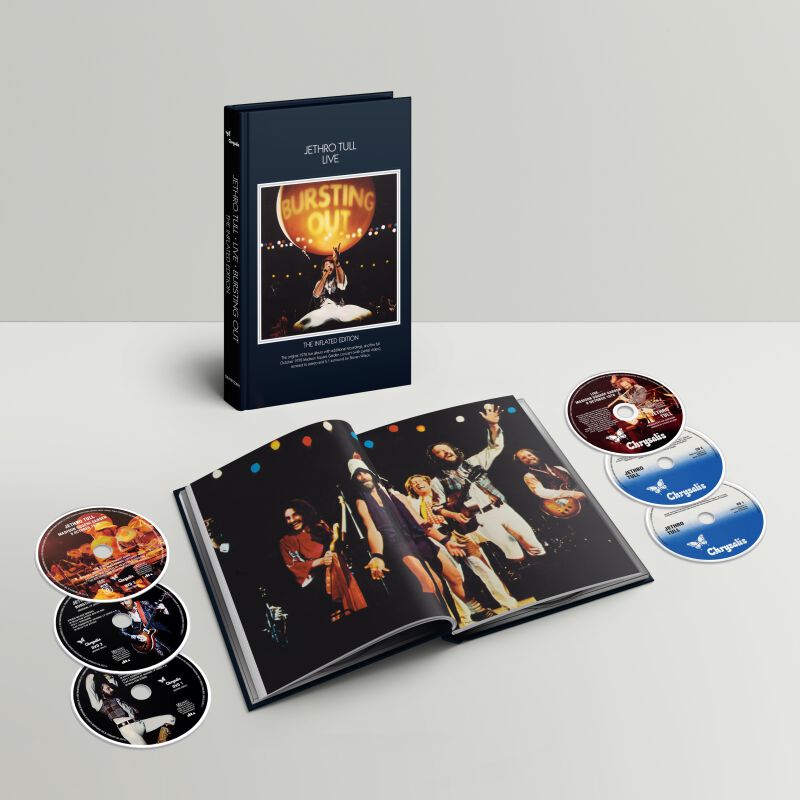 Levně Jethro Tull Bursting Out 3-CD & 3-DVD standard