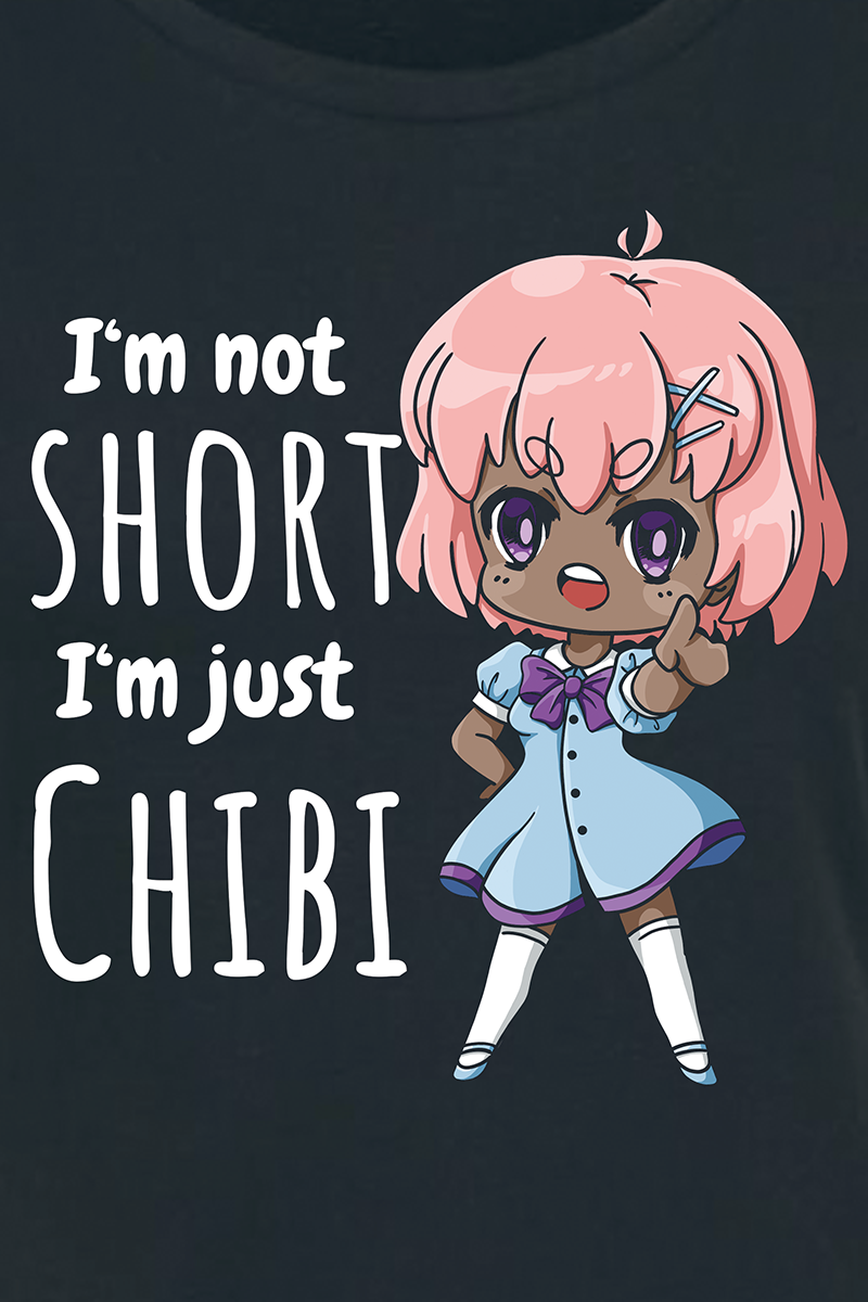 Funshirt Chibigirl#1 T-Shirt schwarz