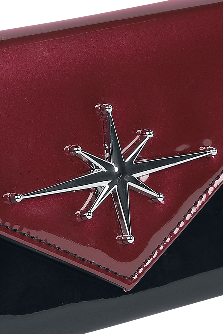 Banned Retro Dance The Night Away Geldbörse bordeaux schwarz