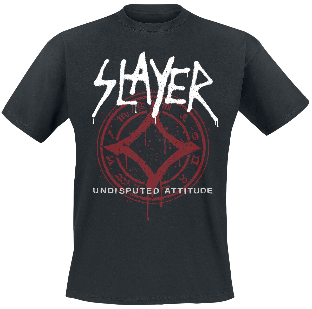 Slayer T-Shirt - Undisputed Sprayed Symbol - S bis 5XL - für Männer - Größe XXL - schwarz  - EMP exklusives Merchandise!
