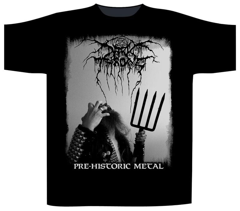 Darkthrone T-shirt - Pre-Historic Metal - S till 4XL - Herrer - sort
