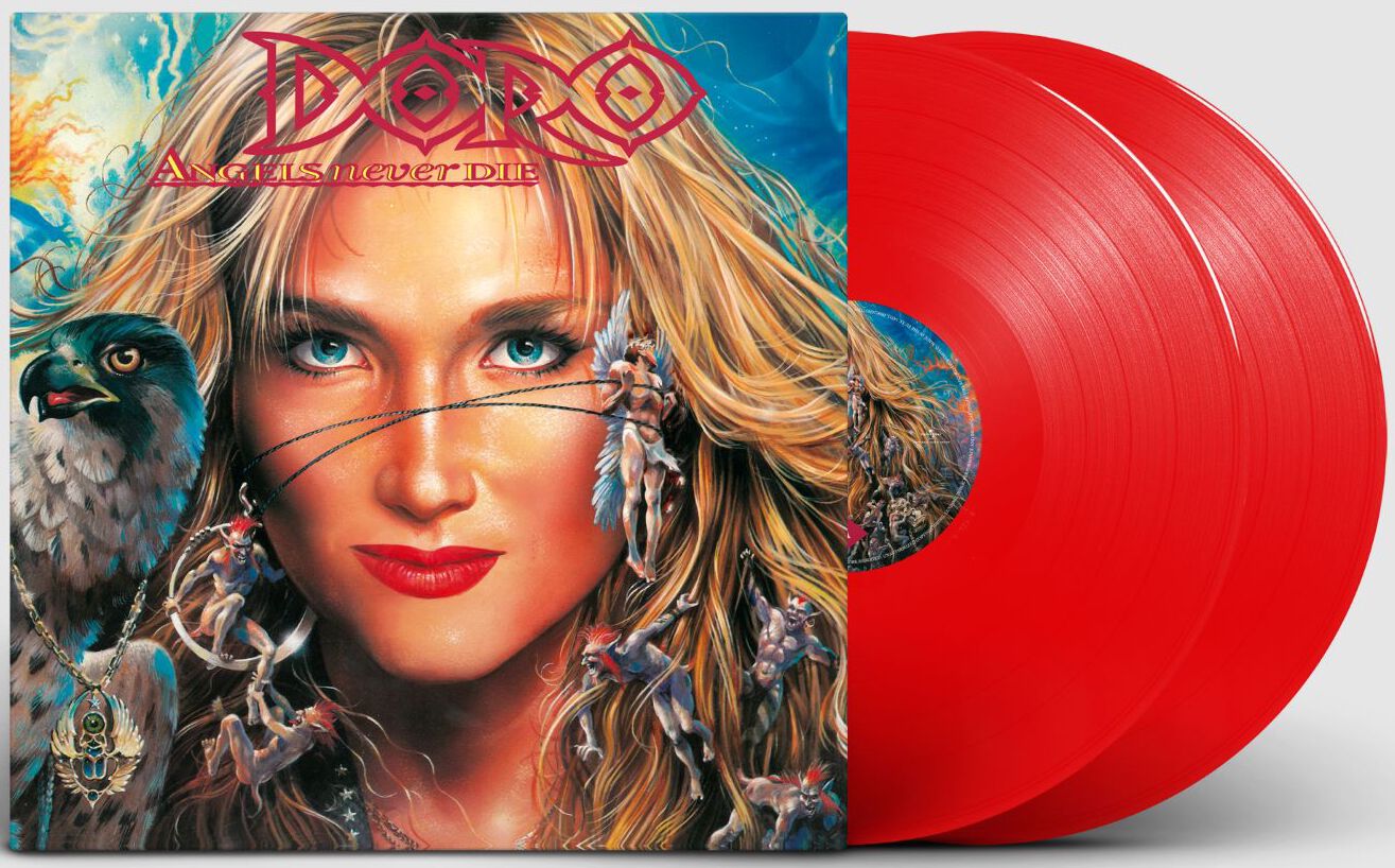 Image of Doro Angels never die 2-LP farbig