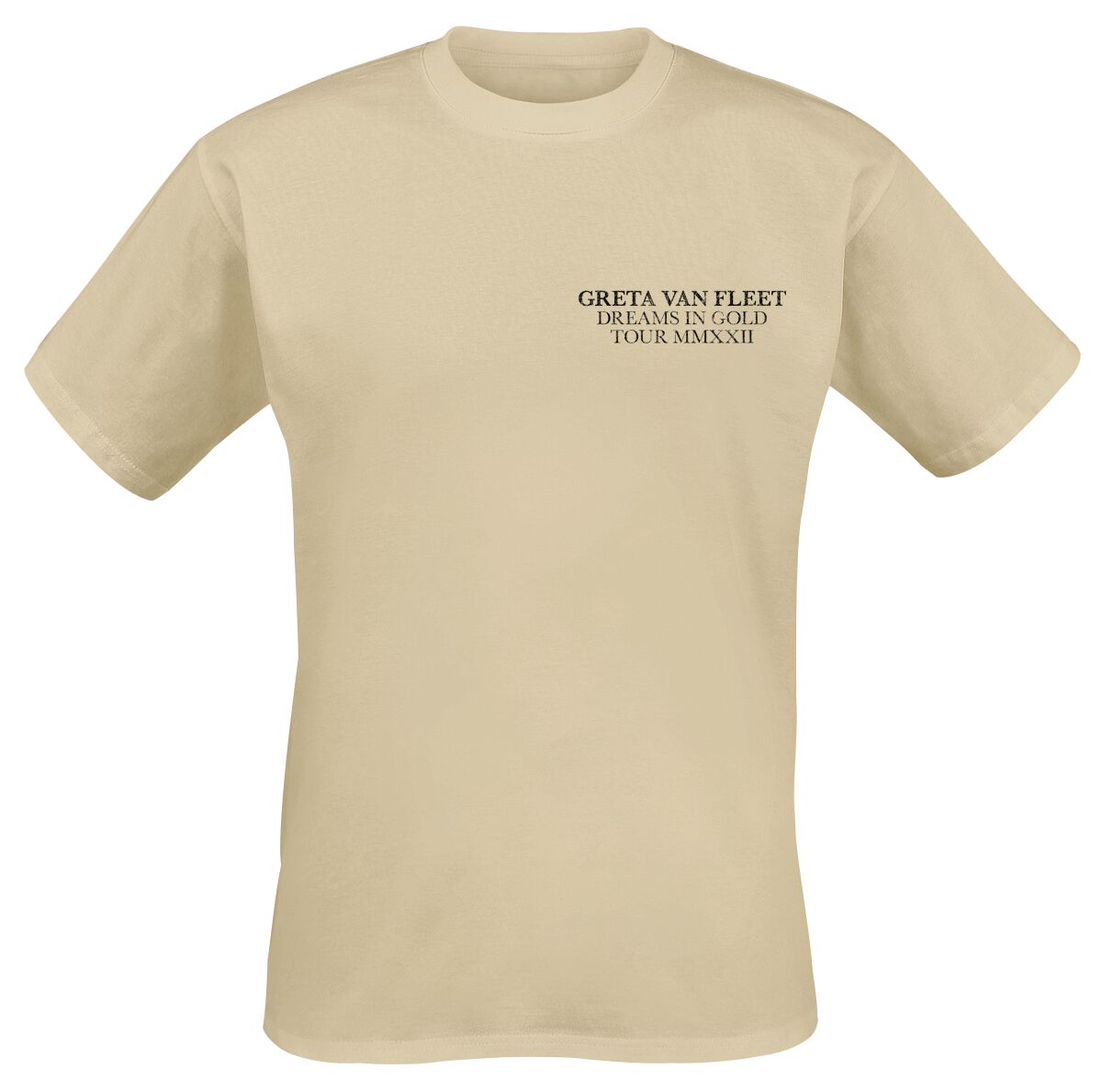 Snake & Key T-Shirt beige von Greta Van Fleet
