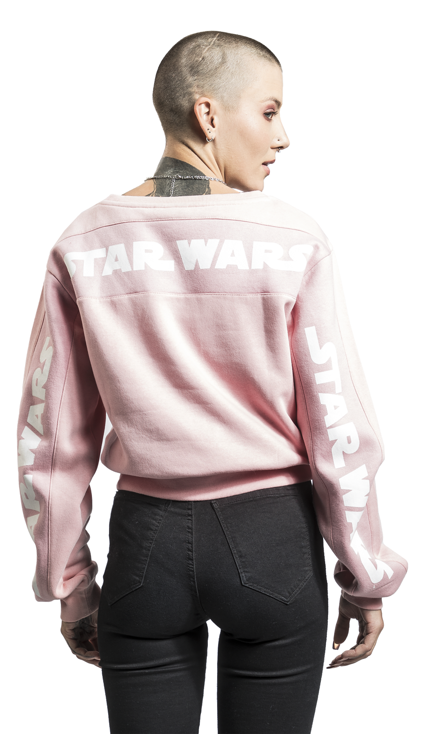 Star Wars Classic Logo Sweatshirt rosa