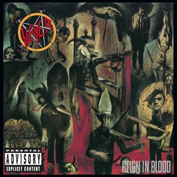 Slayer Reign In Blood LP multicolor
