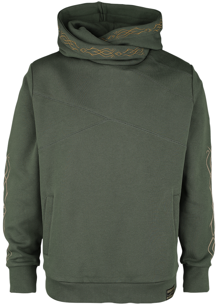 The Lord Of The Rings  Hoodie - Dunedain - for Men - dark green