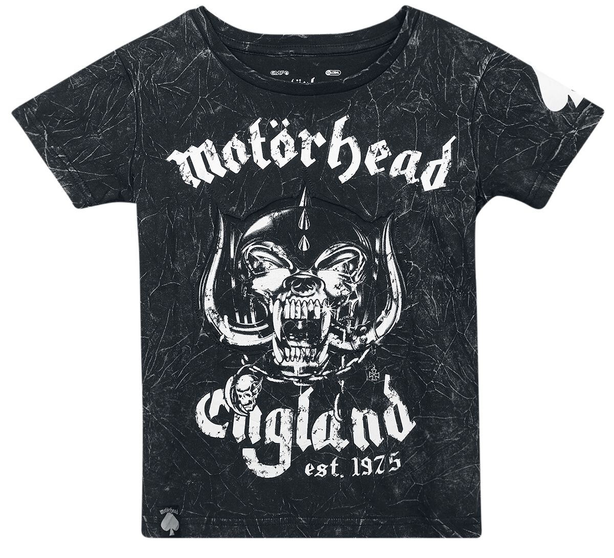 Motörhead T-Shirt für Kinder - Kids - EMP Signature Collection - für Mädchen & Jungen - dunkelgrau  - EMP exklusives Merchandise!