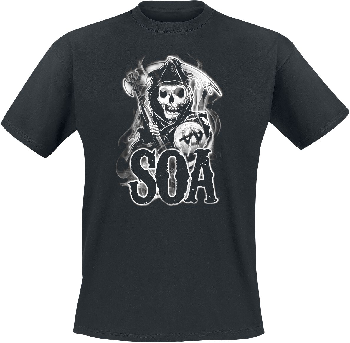 Sons Of Anarchy Smoke Reaper T-Shirt black