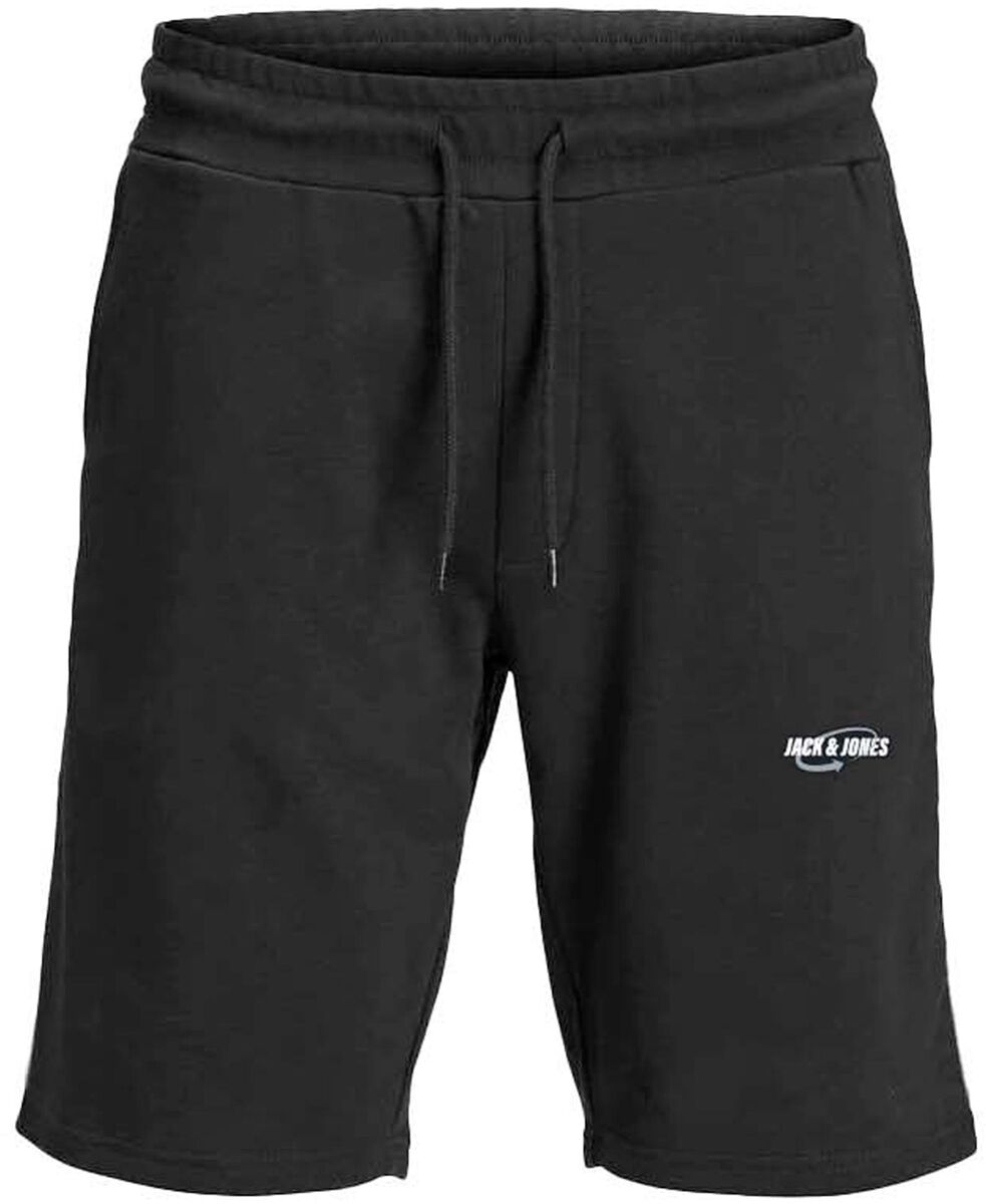 Image of Shorts di Jack & Jones junior - JPStarrow sweat shorts JNR - 140 a 176 - ragazzi - nero