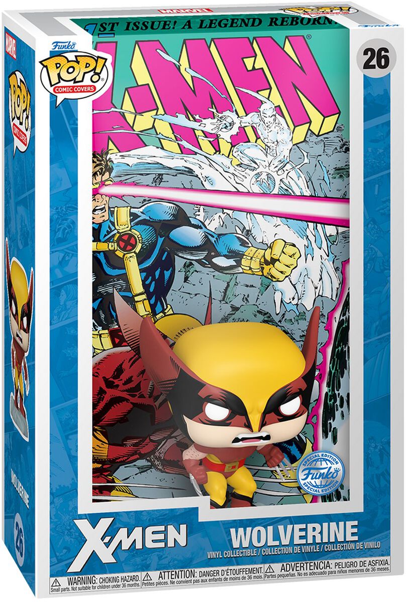 X-Men Wolverine (Comic Covers) Vinyl Figur 26 Funko Pop! multicolor