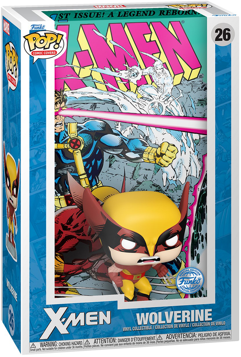 X-Men - Wolverine (Comic Covers) Vinyl Figur 26 - Funko Pop! Figur - multicolor