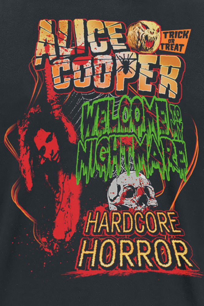 Alice Cooper Nightmare T-Shirt schwarz