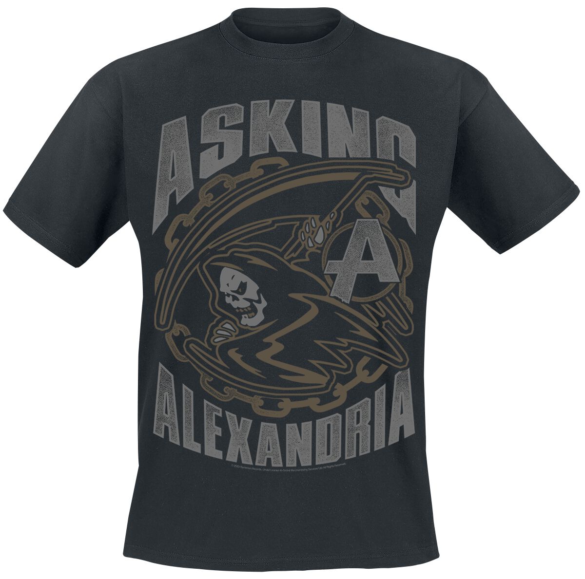 Asking Alexandria Reaper T-Shirt schwarz