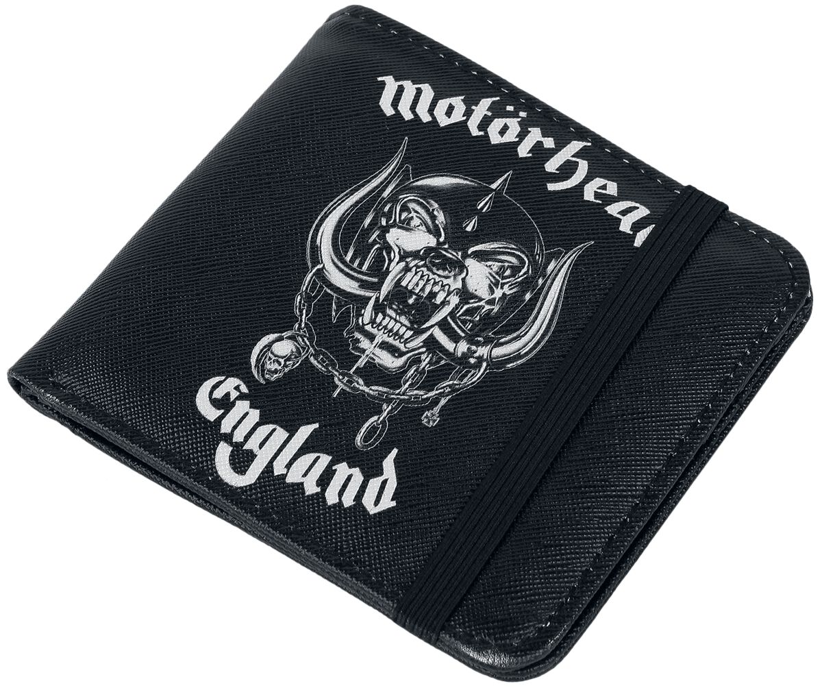 Image of Motörhead England Geldbörse schwarz