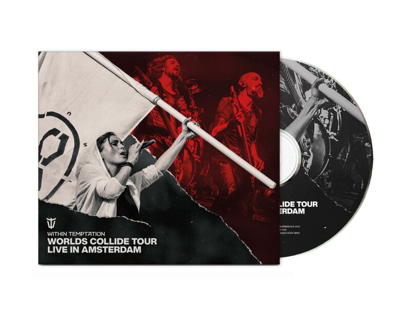 Image of CD di Within Temptation - Worlds Collide Tour - Live in Amsterdam - Unisex - standard