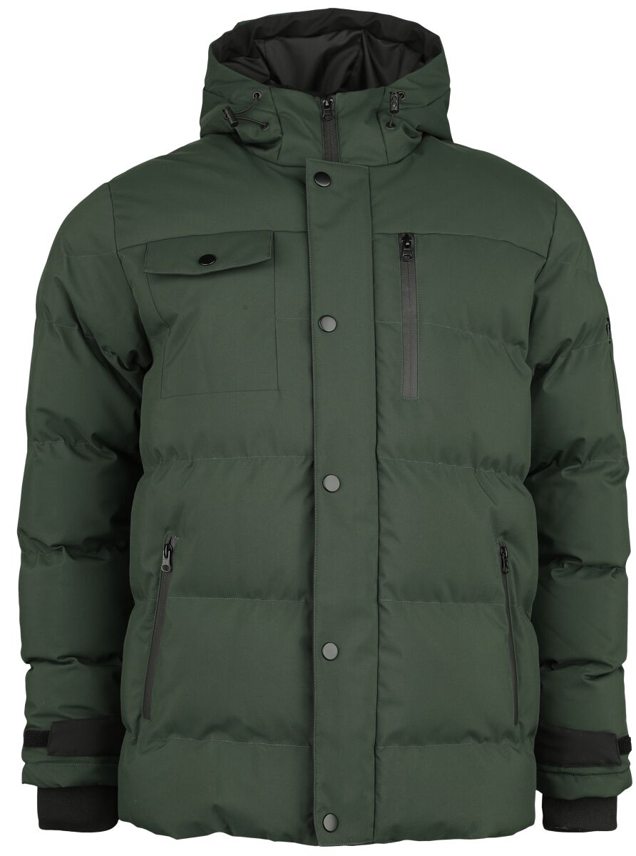 Black Premium by EMP Puffer Jacket Winterjacke oliv in L