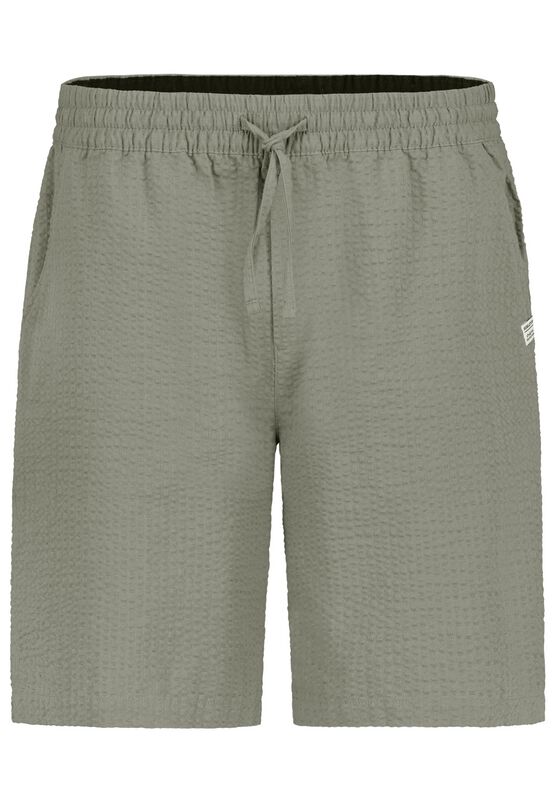 Sublevel SEERSUCKER SHORTS Short oliv in XXL