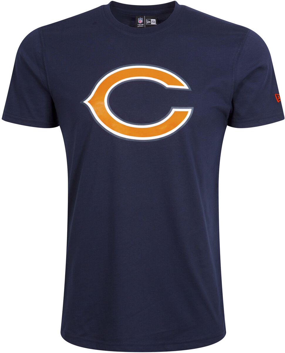 New Era - NFL T-Shirt - Chicago Bears - S bis M - für Männer - Größe S - schwarz