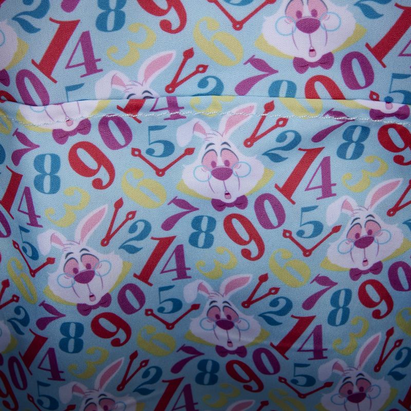 Thumbnail - Alice im Wunderland Loungefly - White Rabbit Mini-Rucksack multicolor