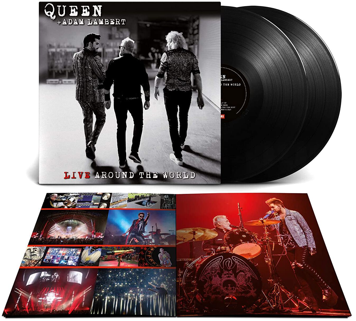 + Adam Lambert Live around the world LP von Queen