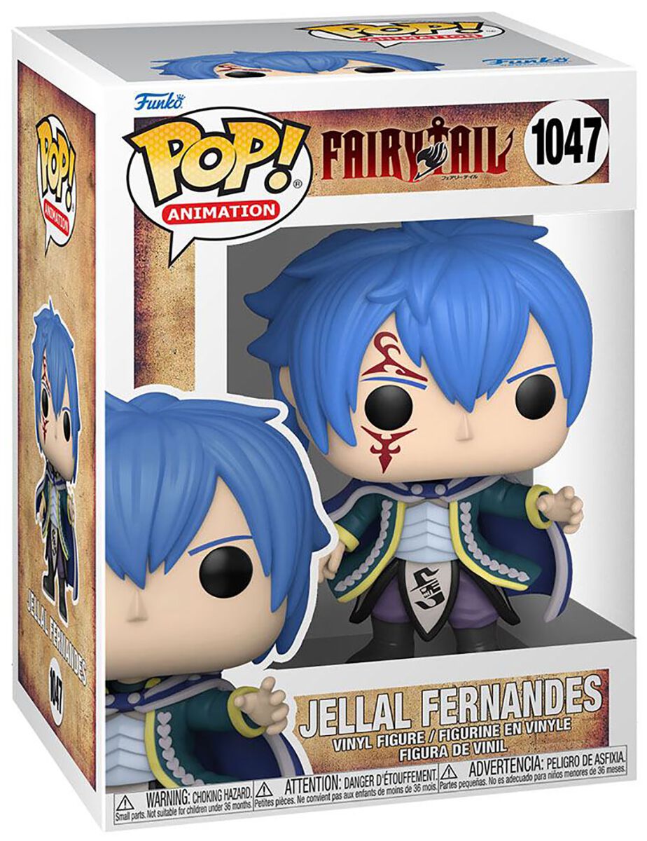Fairy Tail Jellal Fernandes Vinyl Figure 1047 Funko Pop! multicolor