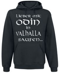 Odin in Valhalla, Sprüche, Kapuzenpullover