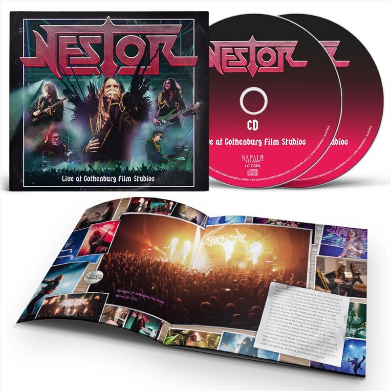 Levně Nestor Live at Gothenburg Film Studios CD & DVD standard