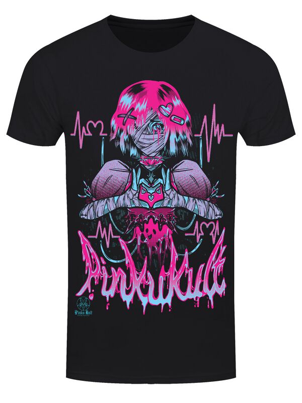 5059341755464 - Heartbeat T-Shirt schwarz in XXL