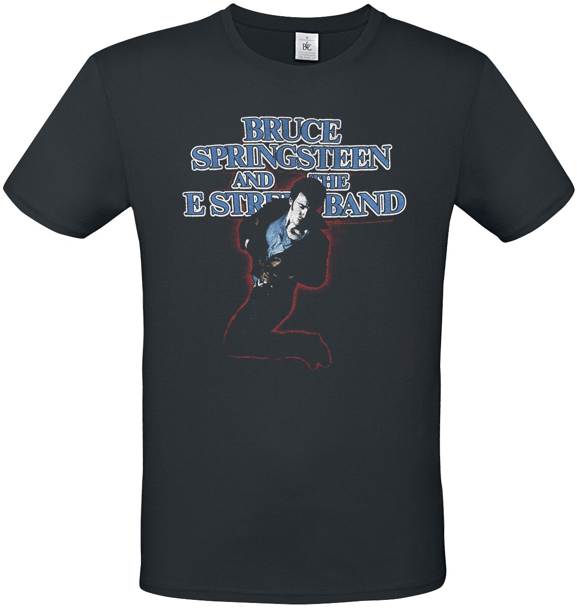 Bruce Springsteen T-Shirt - Tour `84-`85 - S bis 3XL - für Männer - Größe M - schwarz  - Lizenziertes Merchandise!
