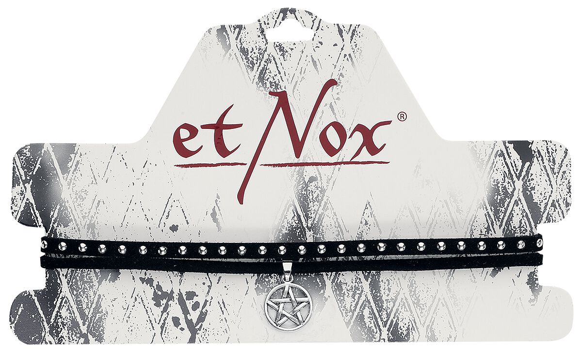 etNox Pentagramm Halsband schwarz  - Onlineshop EMP