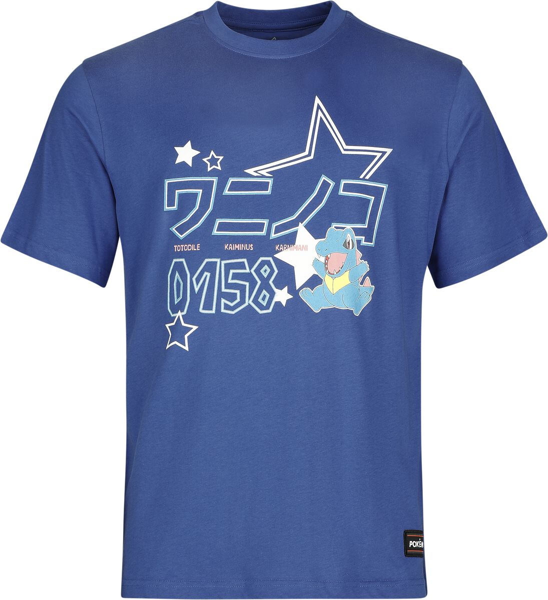 Pokémon - gaming T-shirt - Karnimani #0158 - S XXL - för Herr - blå