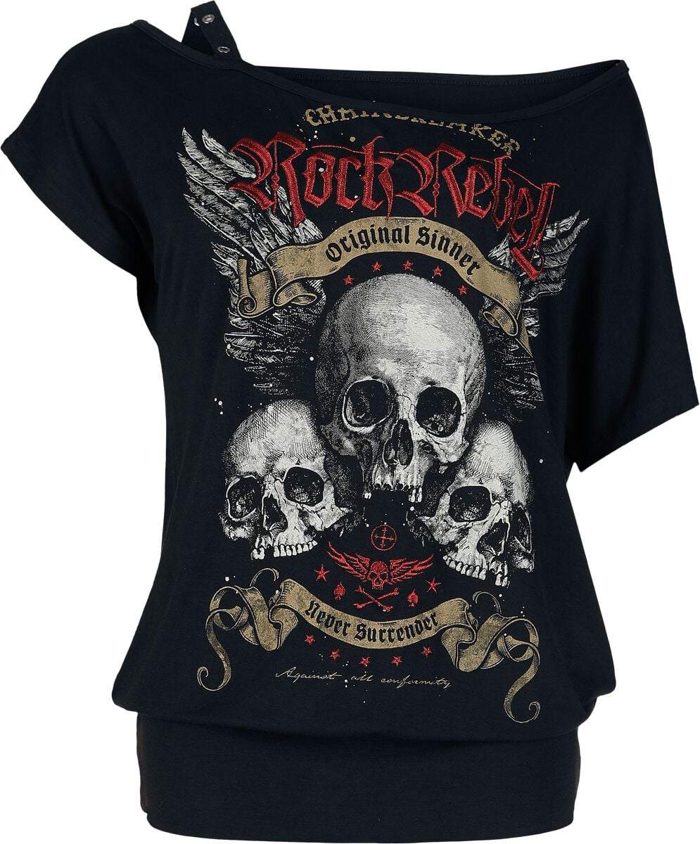 Rock Rebel By Emp T-shirt Black