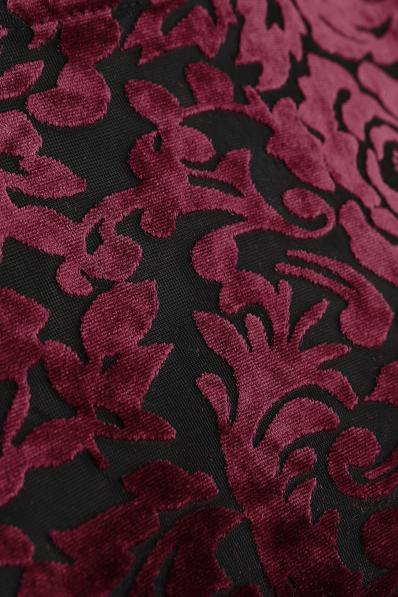 Banned Retro Evening Rose Top Langarmshirt rot