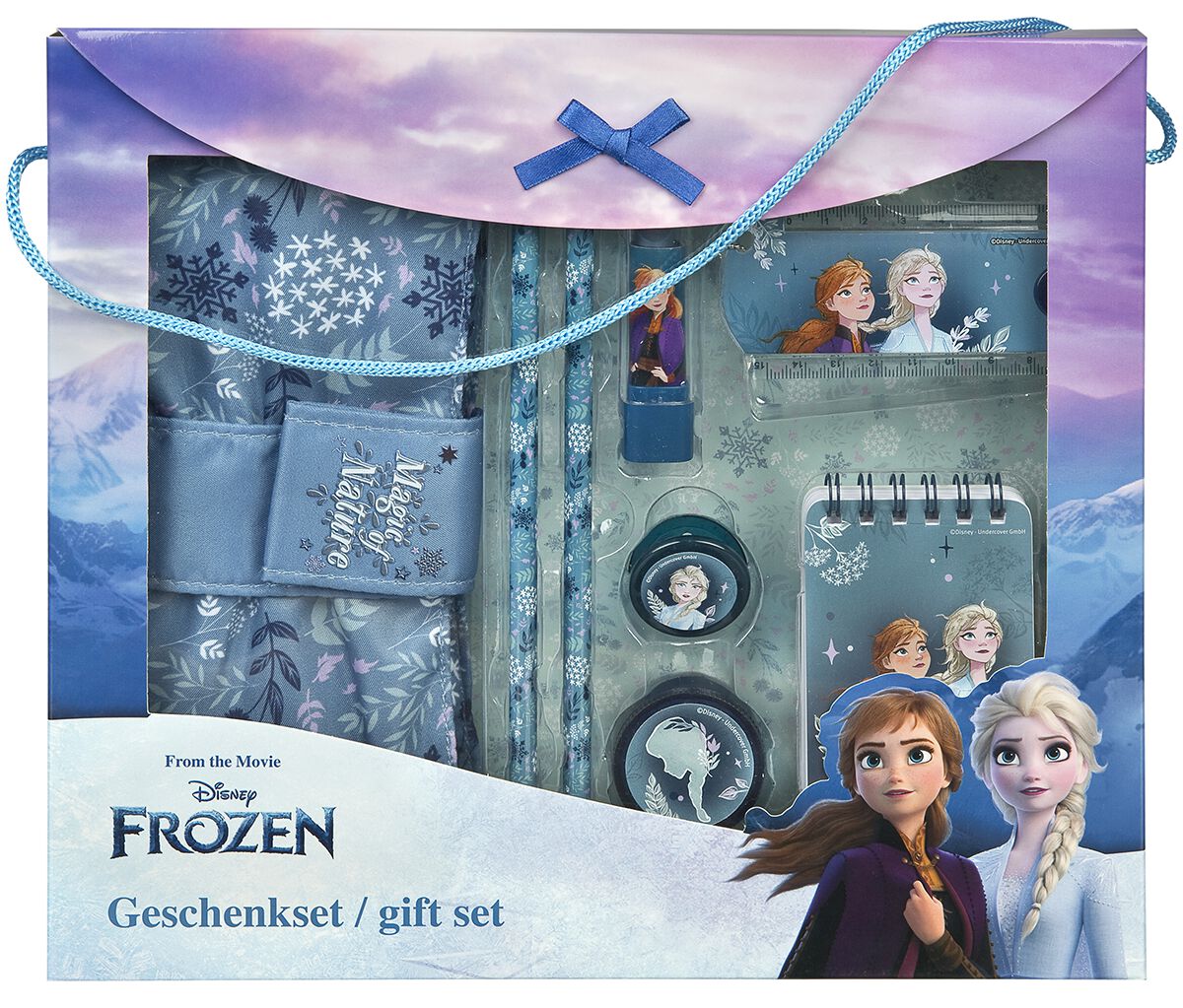 Die Eiskönigin - Disney Bürozubehör - Geschenkset - für Damen - multicolor  - Lizenzierter Fanartikel