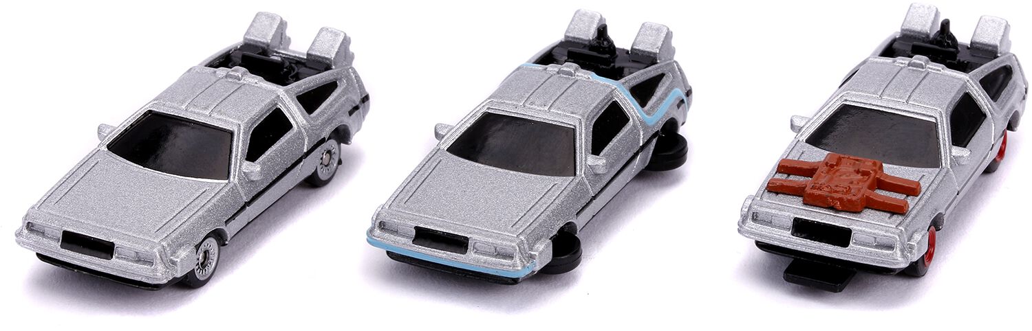 Back To The Future Time Machine Collection Figures multicolor