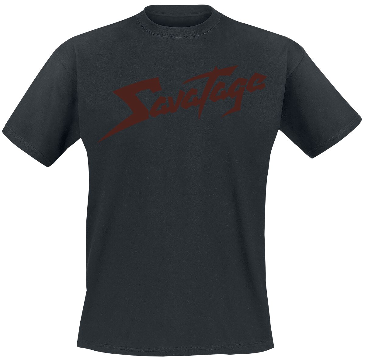 Logo T-Shirt schwarz von Savatage