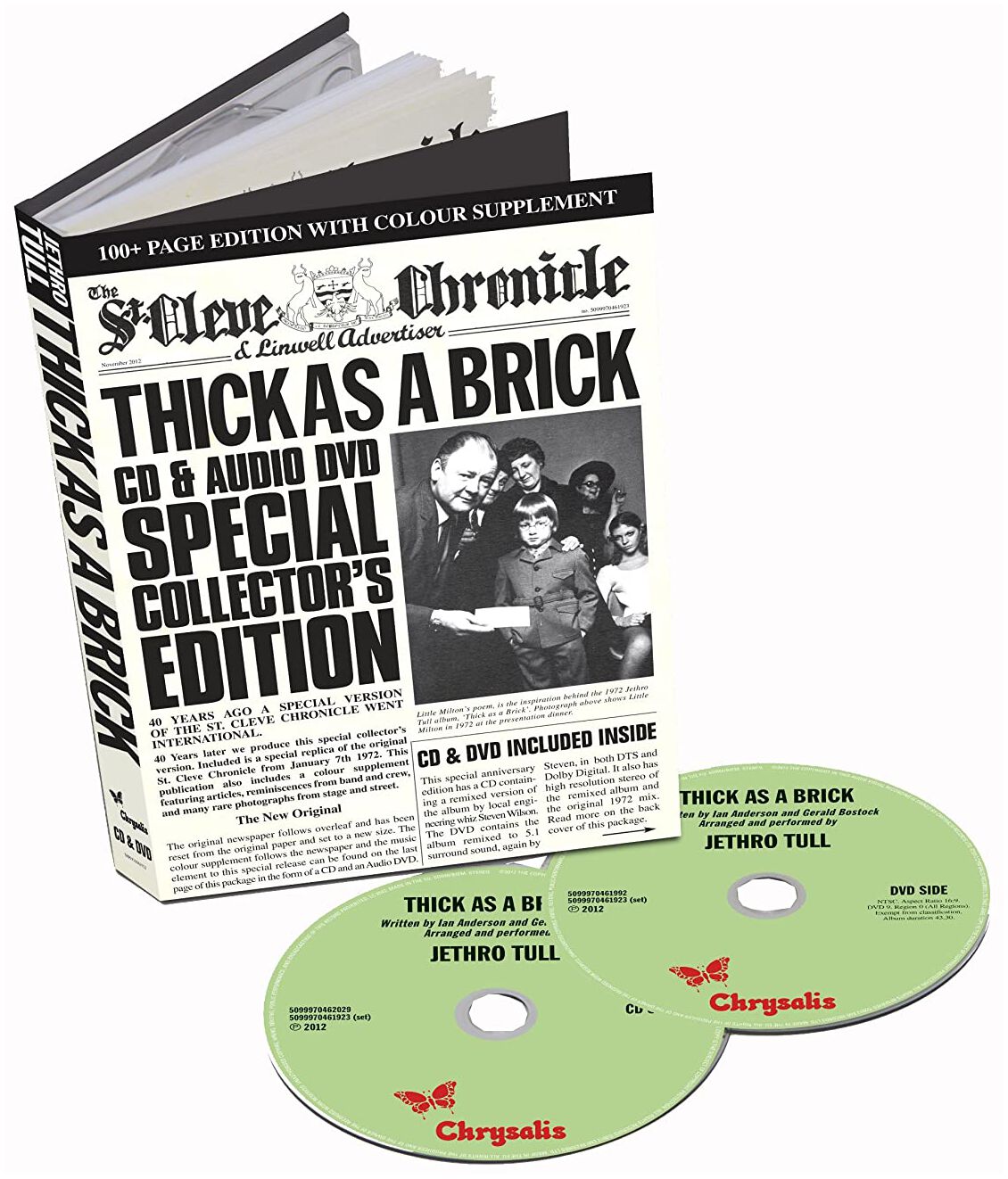 Jethro Tull Thick as a brick (40th Anniversary) CD multicolor