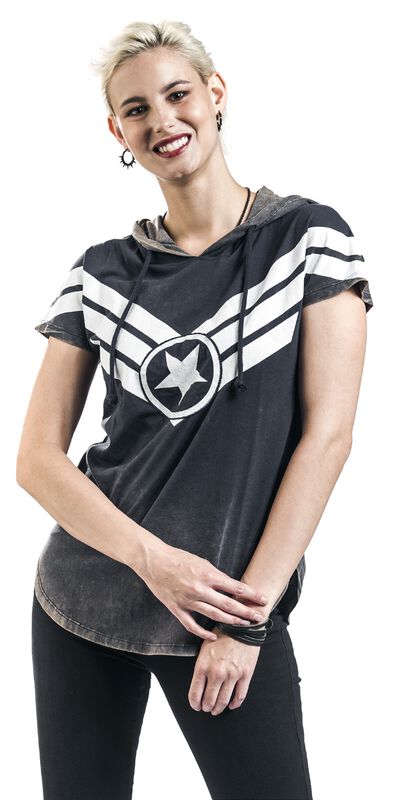 Filme & Serien Captain America Star | Captain America T-Shirt