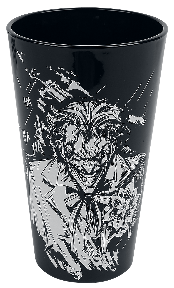 Batman  Drinking Glass - Batman and Joker - multicolour