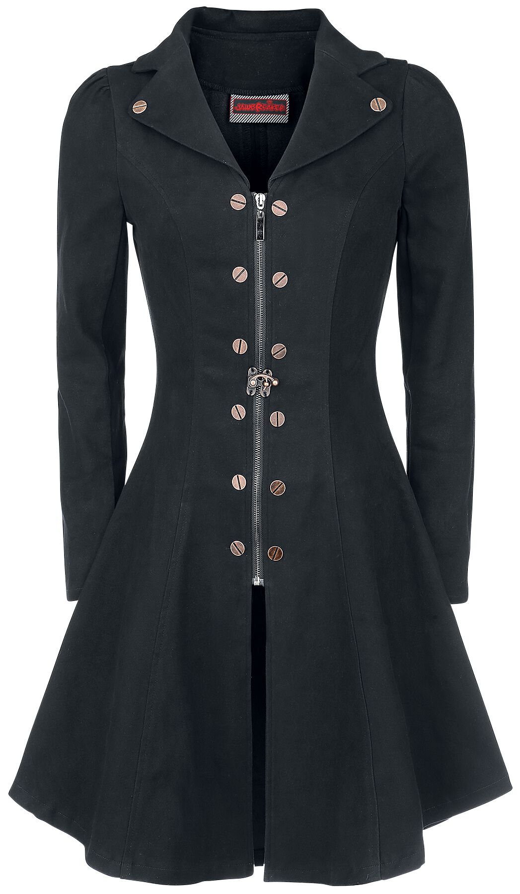 Manteau court Gothic de Jawbreaker - Manteau Lovely - S à M - pour Femme - noir
