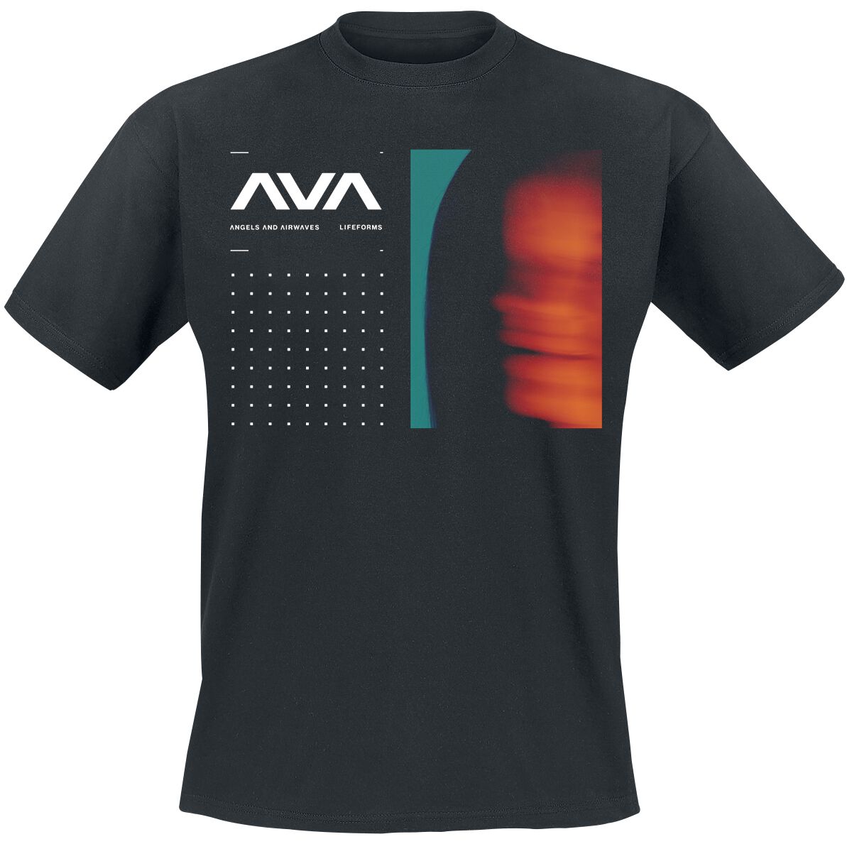 Image of Angels & Airwaves Blurred Lifeforms T-Shirt schwarz