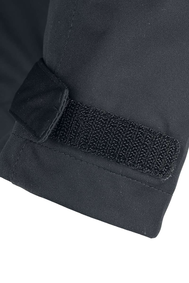 Thumbnail - Metality Herren Allweather Jacket Kapuzenjacke schwarz in M