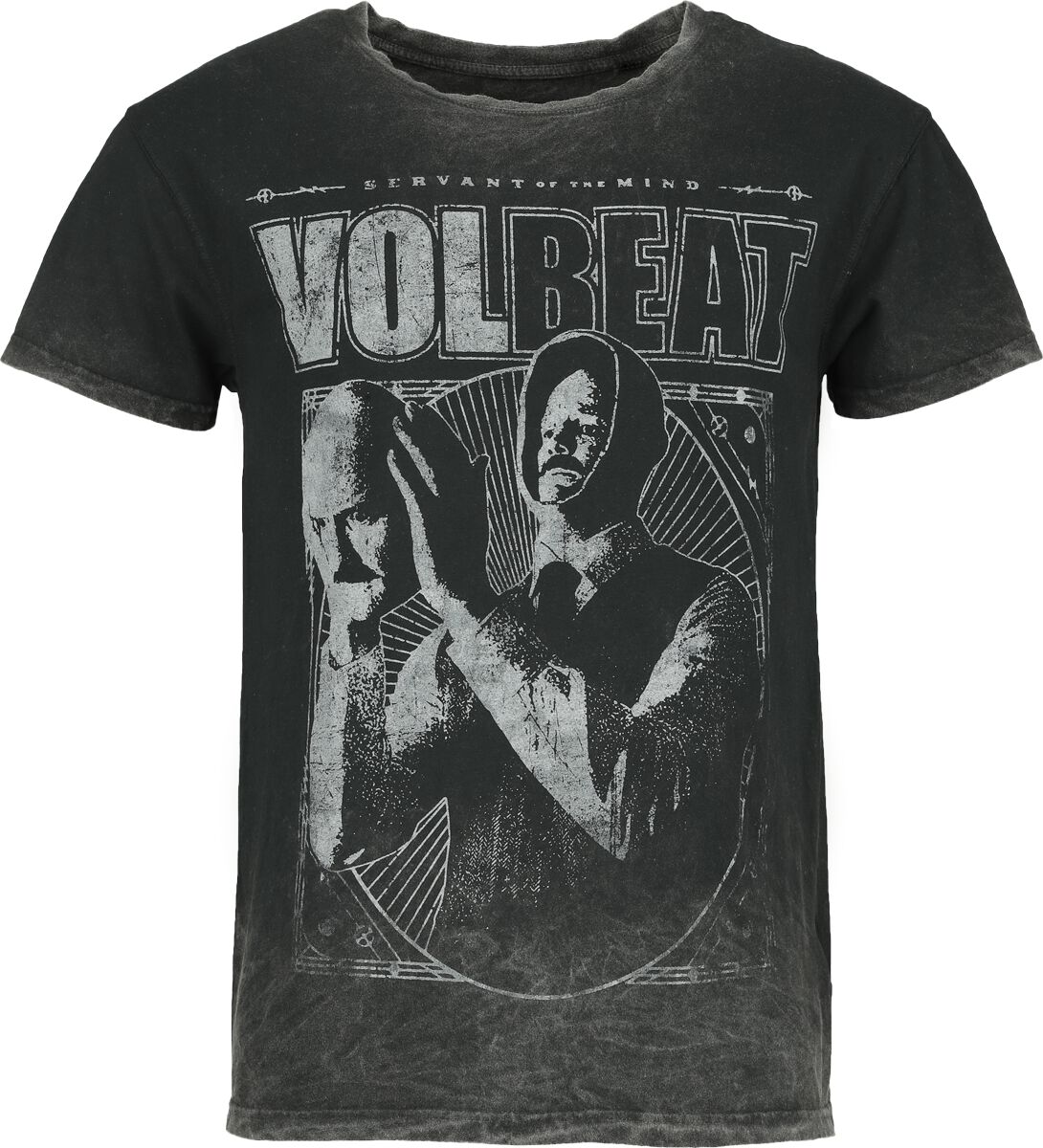 Volbeat Servant T-Shirt grau in XXL