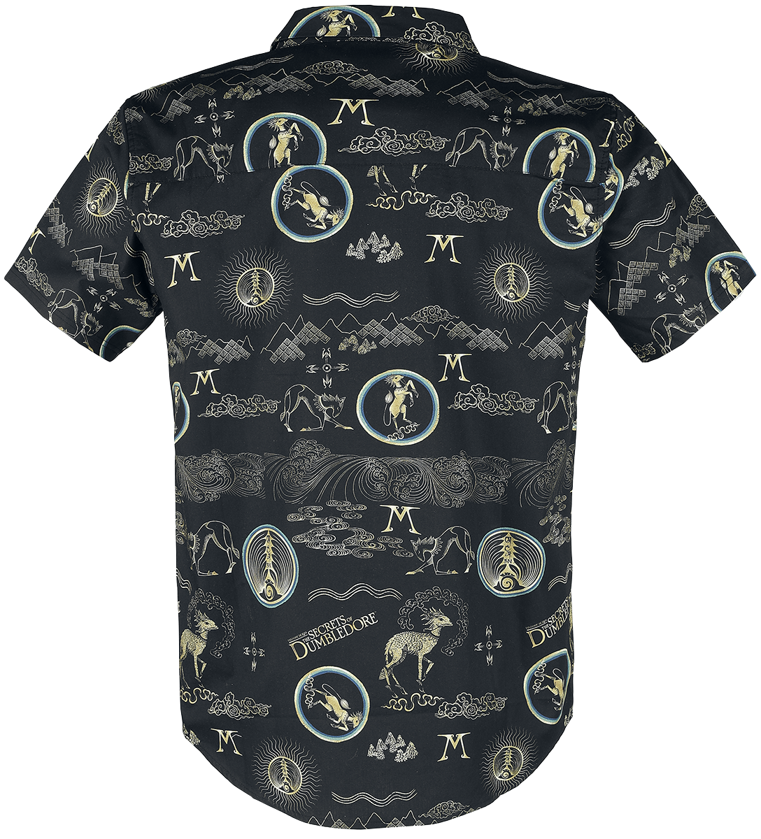 Phantastische Tierwesen Kurzarmhemd - Phantastische Tierwesen 3 - Creatures - S bis XXL - für Männer - Größe S - multicolor  - EMP exklusives