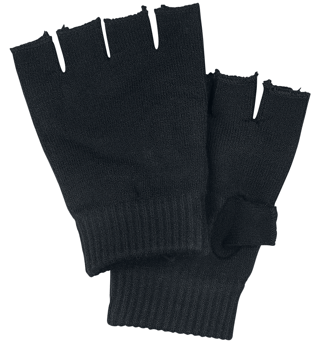 Rock Daddy Rockabilly Fingerless gloves - Fingerless Gloves - black