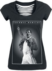 Freddie - Stage Photo, Queen, T-Shirt