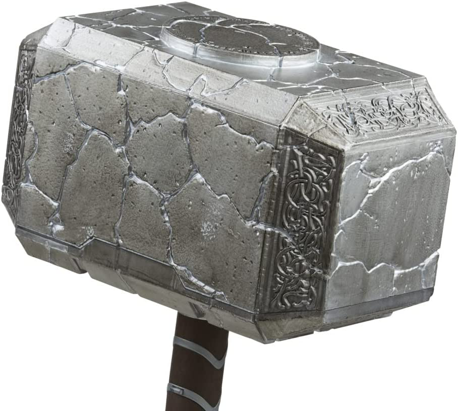 Thor Marvel Legends - Mighty Thor Mjolnir elektronischer Hammer mit Licht und Soundeffekten Replika multicolor