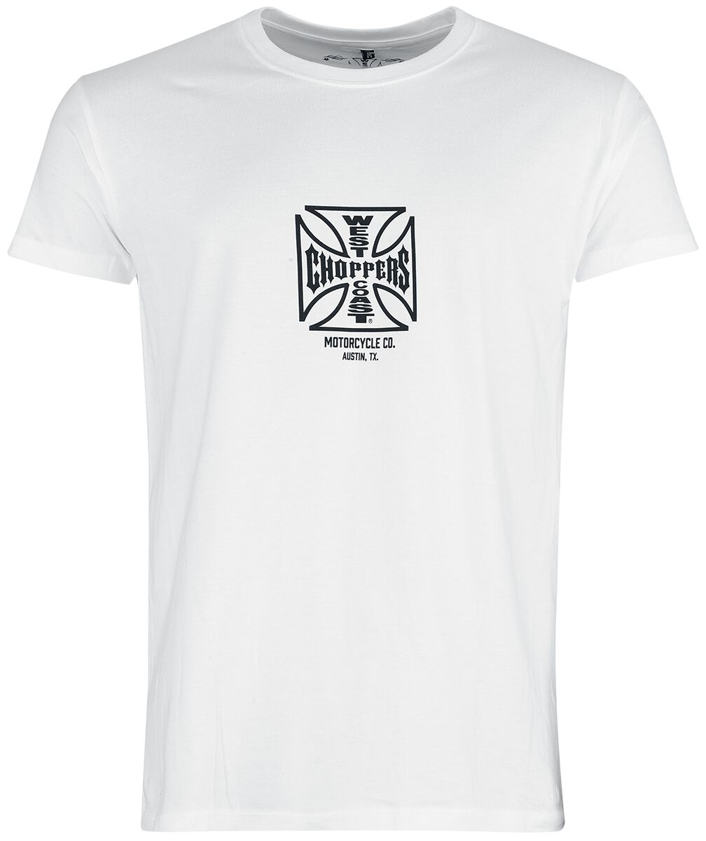 Image of T-Shirt di West Coast Choppers - WCC OG ATX T-shirt White - S a 3XL - Uomo - bianco
