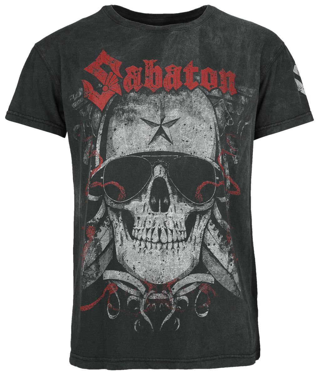 Sabaton Unknown Soldier T-Shirt schwarz in M